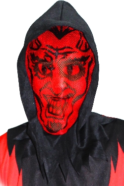 CAPPUCCIO HALLOWEEN HORROR DIAVOLO